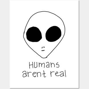 Alien Says Posters and Art